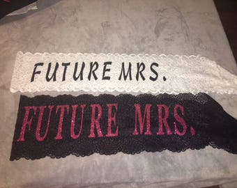 Personalized Bride Sash