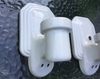 Bathroom Wall Sconces With Outlet art deco sconce | etsy Bathroom Wall Sconces With Outlet art deco sconce | etsy
