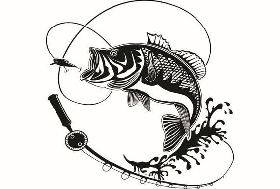 Download Perch Fishing 1 Logo Angling Fish Hook Fresh Water Hunting