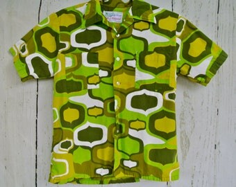 SALE*** Vintage Tiki Hawaiian Shirt (Duke of Hollywood)