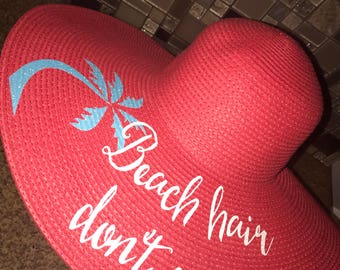 Summer wide brim hat
