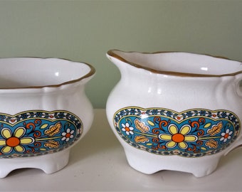Price Kensington Creamer And Sugar Bowl Set