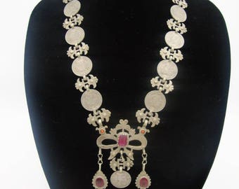 Hazaragi Necklace • tribal belly dance • Bohemian • sacred geometry • tribal jewelry • unique jewelry • jewels • free spirit • ATS