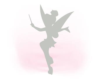 Fairy Svg clipart, Fairy Monogram, Svg Files For Silhouette For Cricut, Fairy Iron On Transfer Clipart in AI Svg Png Jpeg