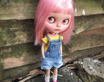 Peony, OOAK custom Blythe doll by Filipa Nóbrega