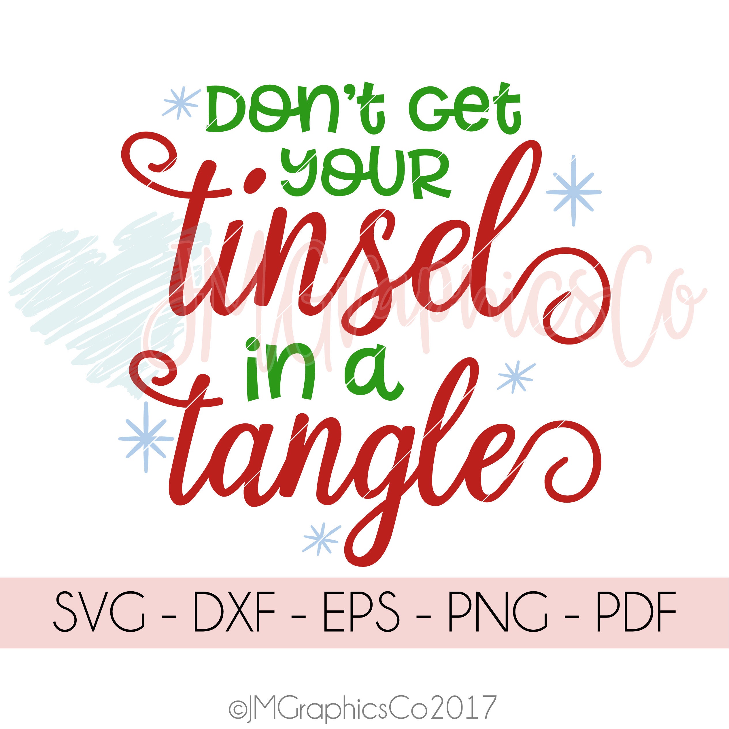 Don T Get Your Tinsel In A Tangle Meaning