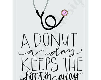 Donut Doctor - donut printable