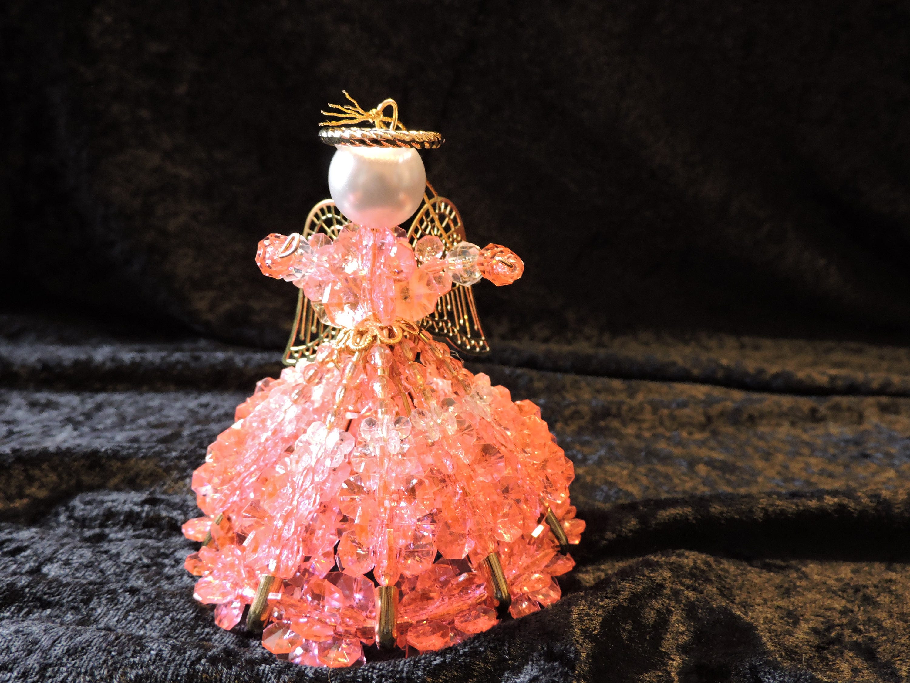 Large Angel Bead Kit 5 inches tall Ornament Bead Kit NEW Various