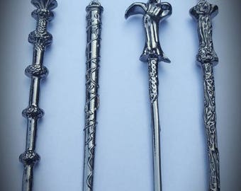 Harry potter inspired wand necklaces
