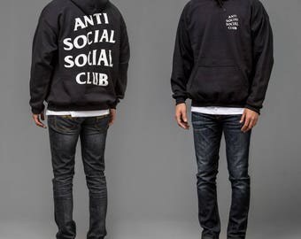 Anti Social Social Club, Antisocial Social Club Hoodie, Yeezus Hoodie, Kanye West, I Feel Like Pablo, Best Gift Idea, Supreme , Unisex