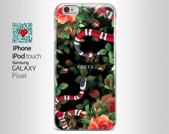 Gucci Snake Floral iPhone 7 case iPhone 7 plus case Gucci iPhone 6s case iPhone 6 iPhone 6s plus iPhone 6 plus iPhone 5s case iPhone SEYI033