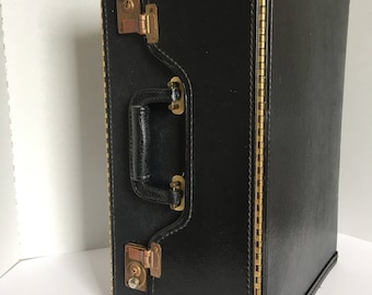 Vintage Catolog faux leather Suitcase