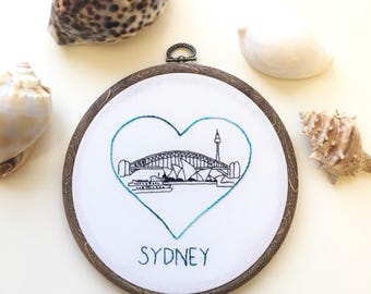  Sydney  skyline Etsy