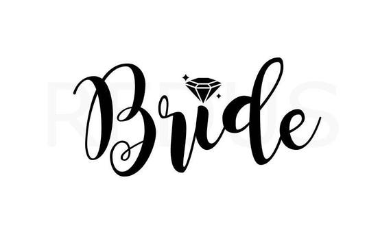 Download Bride SVG Cricut cutting file wedding svg diy shirt diy