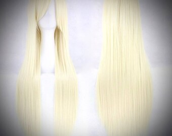Maerwaye Wig/Long Blonde Wig/Straight Hair Wig/Medieval Viking Dress/Christmas Gift/Gift For Woman/Gift For Her/Halloween Costume/TheKingdom