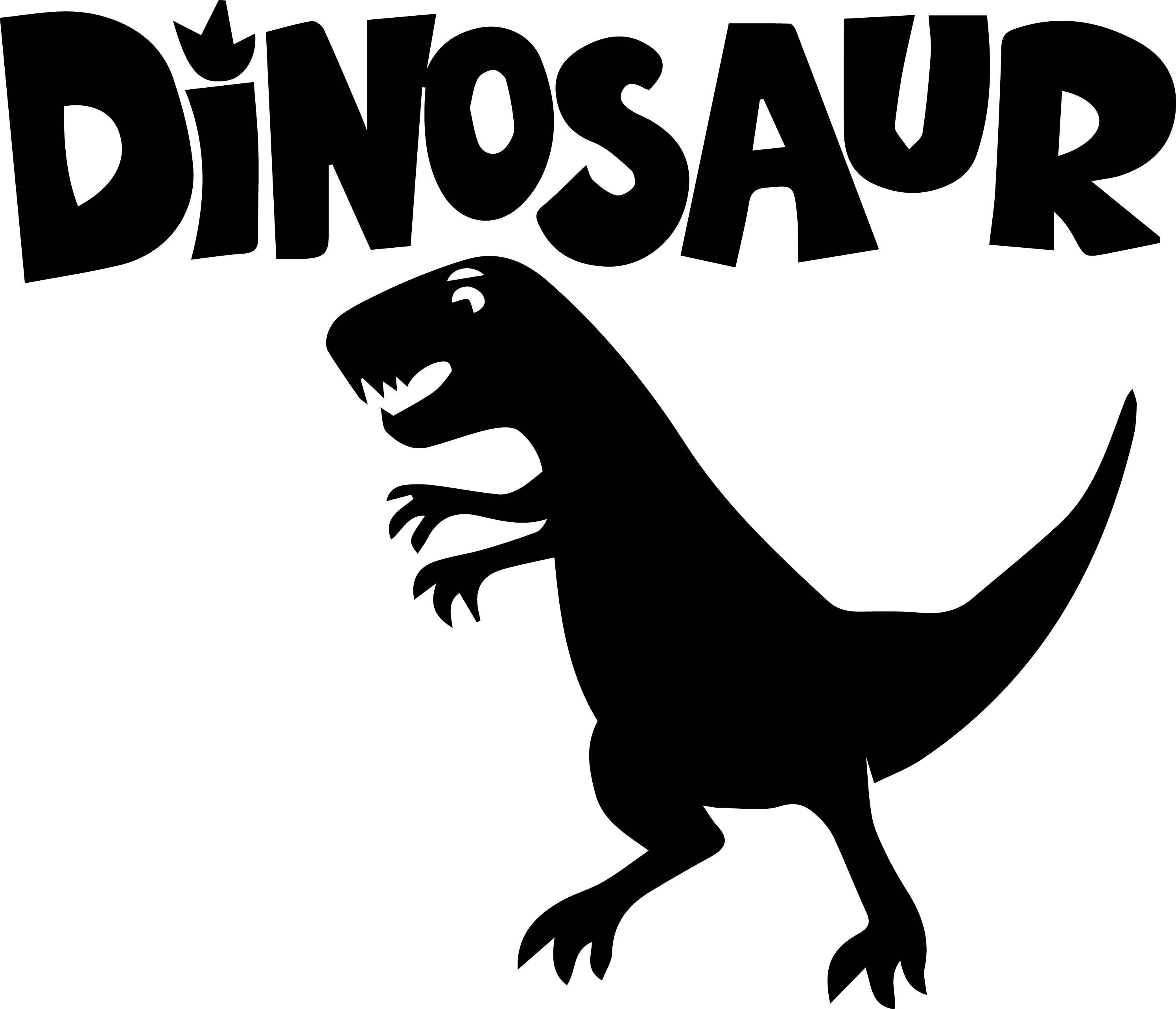 Svg Dxf Png Eps Files For Cricut Dinosaurs Cut Files For Silhouette ...