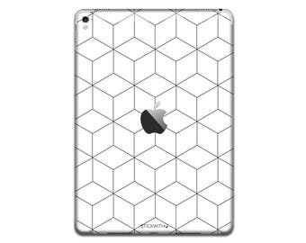 Cube Pattern iPad Skin Sticker shapes iPad Case abstract art iPad Decal art iPad Cover lines iPad Sticker iPad Air iPad Pro 9.7 12.9 IPA138