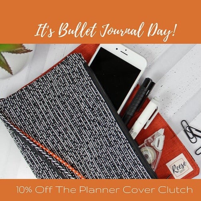 Planner Cover & Zipper Pouch ALLinONE for by ReeseSleeves