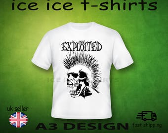 The Exploited - Punk new wave Adult white - T-shirt brand new
