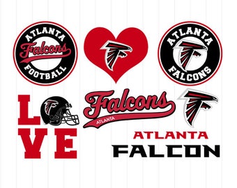 INSTANT DOWNLOAD - Atlanta Falcons Svg, Atlanta Svg, Falcons Svg, Atlanta Clipart, Falcons Clipart, American Football Atlanta Falcons Svg