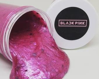 Black Pink Lightstick Slime- 4OZ- Scented Slime- Black Pink- Kpop- Clear Slime- Borax Free Slime- Korean- Hallyu