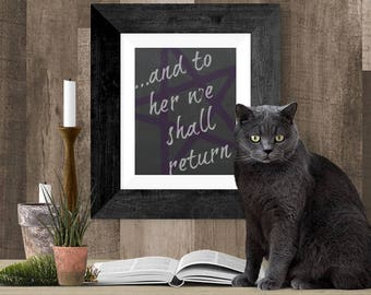 Pagan Goddess Witchcraft Decor, Goddess Chant Printable Poster, Wicca Printable Art Gift Poster, Goddess Chant Lyric, Quote Prints, Word Art