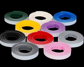 LEGO® Compatible Tape, Reusable Flexible Silicone for Building with toy bricks and Construction