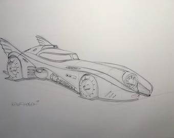 Sitting Tiger Ink Sketch Ink Drawing Pen and Ink Black