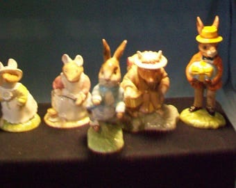 royal doulton mice figurines