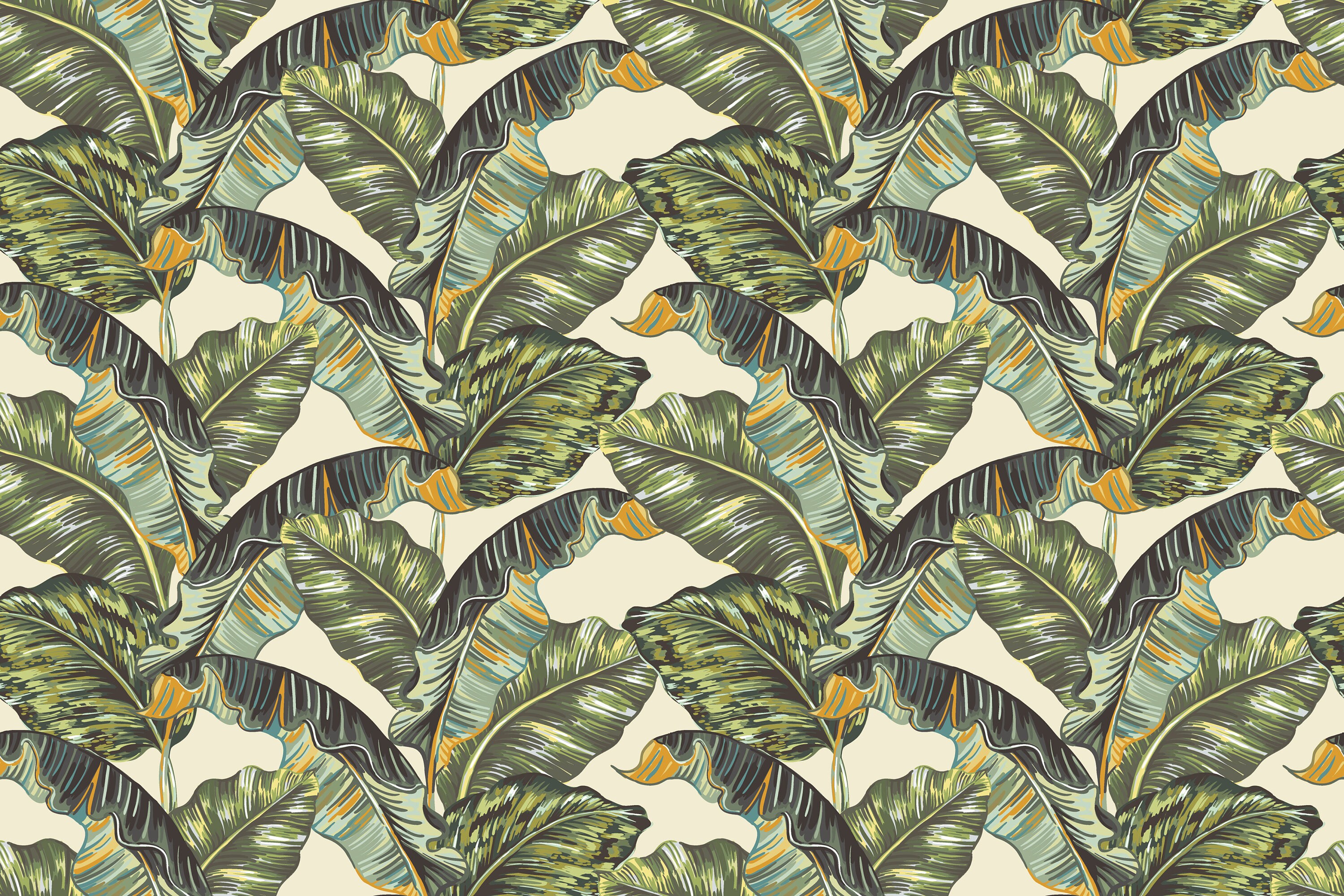 Removable Wallpaper Banana Leaf Tropical Jungle Leaves Removable Wallpaper Banana Leaf Tropical Jungle Leaves