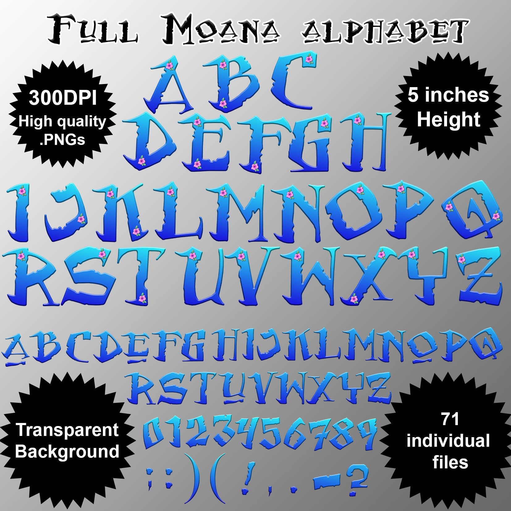 Font full. Шрифт Моана.