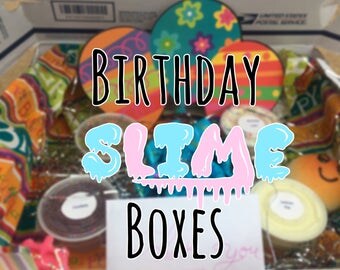 Birthday Slime Box