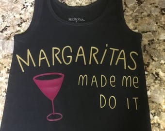 Margarita, tshirt, woman, drinking