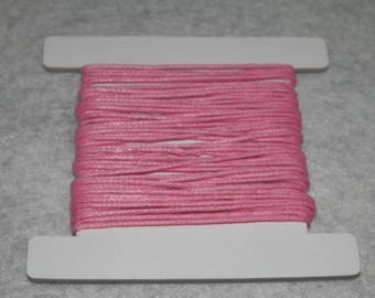 Thread cotton, 5 m x 1 mm Rose
