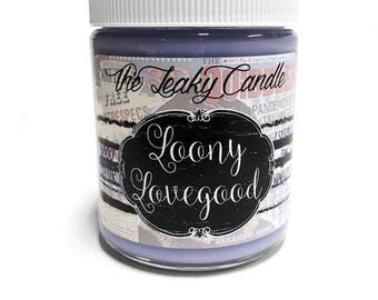 Loony Lovegood ~ Luna Lovegood, Harry Potter inspired soy candle ~ 8oz jar