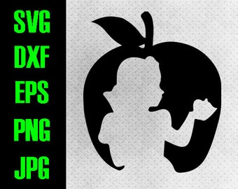Free Free 208 Snow White Eating Apple Svg SVG PNG EPS DXF File