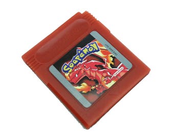 Soapemon Soap Gameboy Cartridge Red Parody, Dr Pepper type scent, Retro Video Game Geek Gift