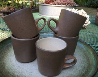 Heath Ceramics Edith Heath Coffee Mugs Birch Sausalito California USA