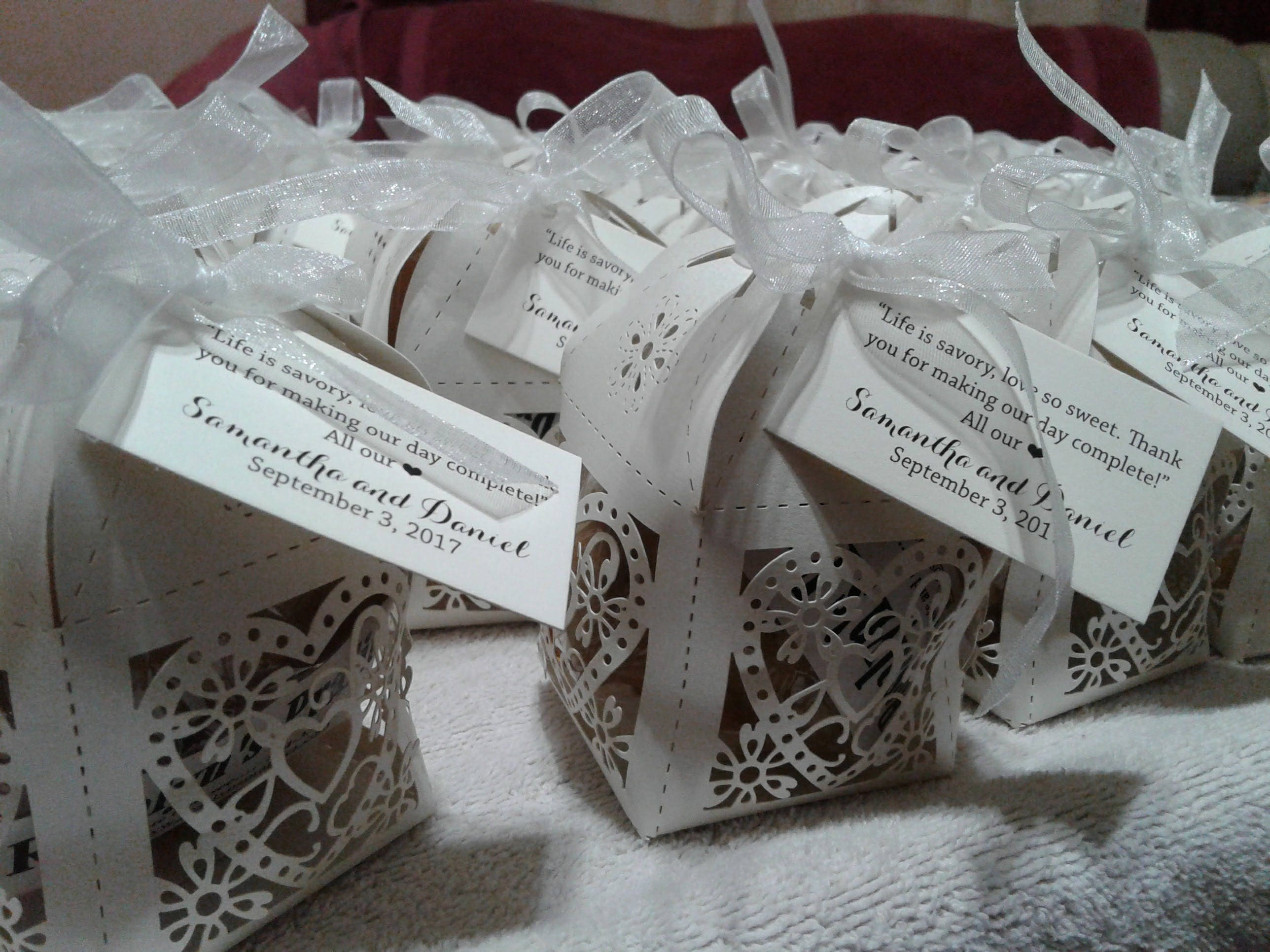 Elegant Wedding Favors