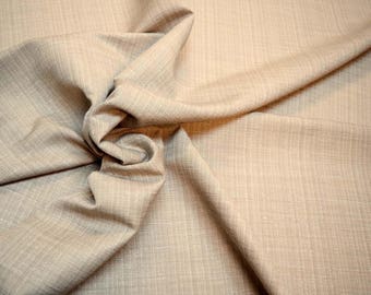 Grey Textured Curtain Fabric