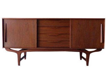 Mid Century Modern DANISH CREDENZA media stand