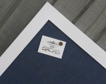 Bulletin board, decorative cork board, corkboard memo board, message board, fabric pin board boys room girls room