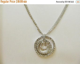 ON SALE NOLAN Miller Crystal Circle Necklace Item K # 2157