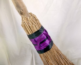 Besom, Witches Besom, Broom, Handfasting Broom, Handmade Broom, Ritual Tool, Cleansing Tool, Magical Tool
