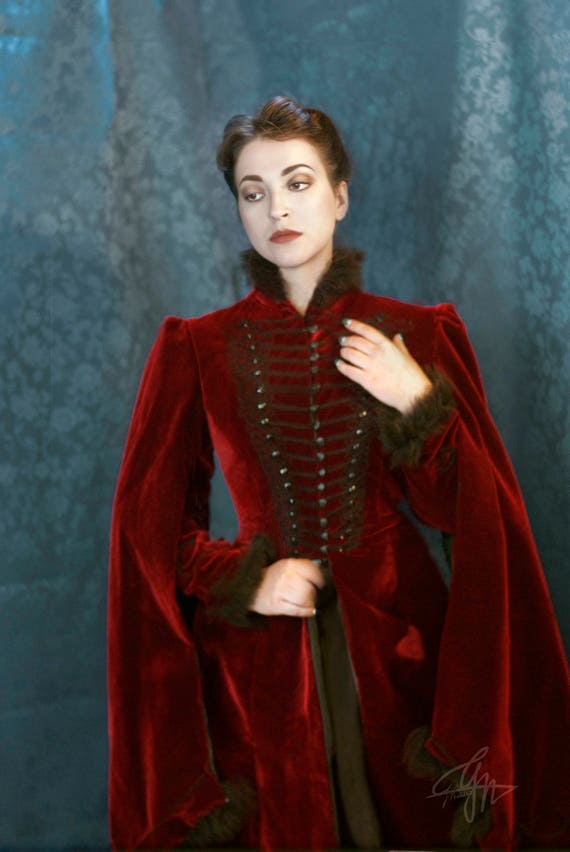 Tchaikovsky coat- prototype by Grimildesmirror steampunk buy now online