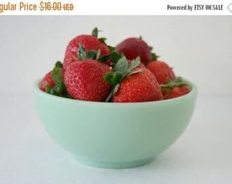 SALE Fire King Jadeite Bowl, AS IS, Jadeite Cereal Bowl, Fire King Cereal Bowl, Jadeite Soup Bowl, Fire King Soup Bowl, Jadite Bowl, Green J