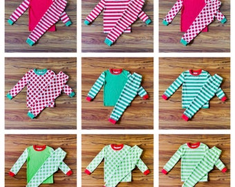 Christmas Pajamas, Monogram Christmas Pajamas, Personalized Christmas Pajamas, Adult Christmas Pjs, Family Christmas Pajamas, Christmas Pjs