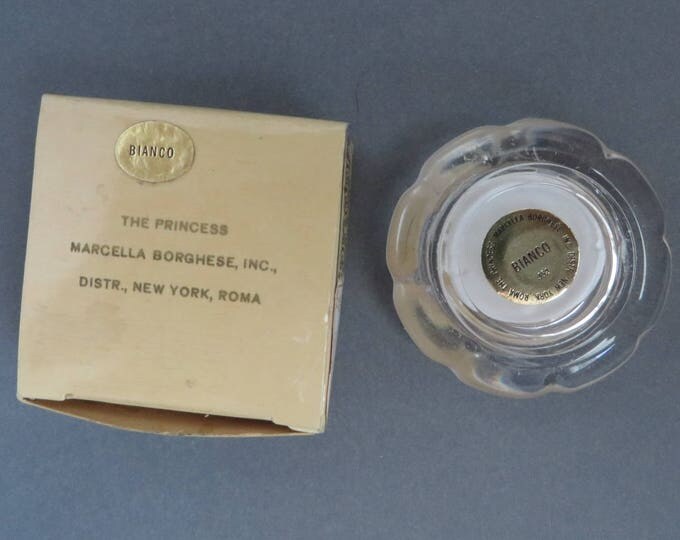 Vintage Marcella Borghese Eye Shadow - 1960s Blanco (White) - New Old Stock - Borghese Collector's Eye Makeup