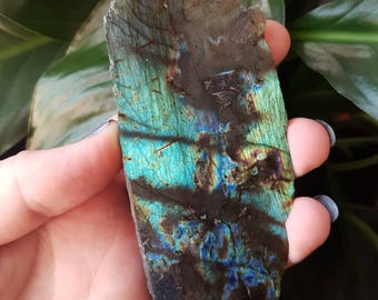 Rainbow Labradorite Slab