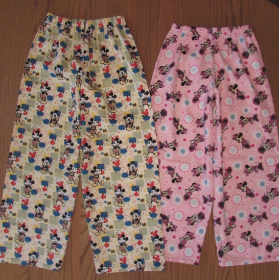 Disney pajamas,flannel Disney pajamas,Minnie Mouse pajamas,Mickey Mouse pajamas,flannel Minnie and Mickey pajamas,Disney family pajamas